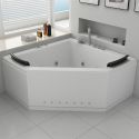 Baignoire balneo d'angle Duo 31 jets