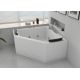 Baignoire balneo d'angle Duo 31 jets