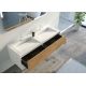 tiroirs et double vasque pour Meuble salle de bain PORTOFINO 1400