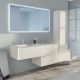Meuble de salle de bain Avigliano 1400 Blanc