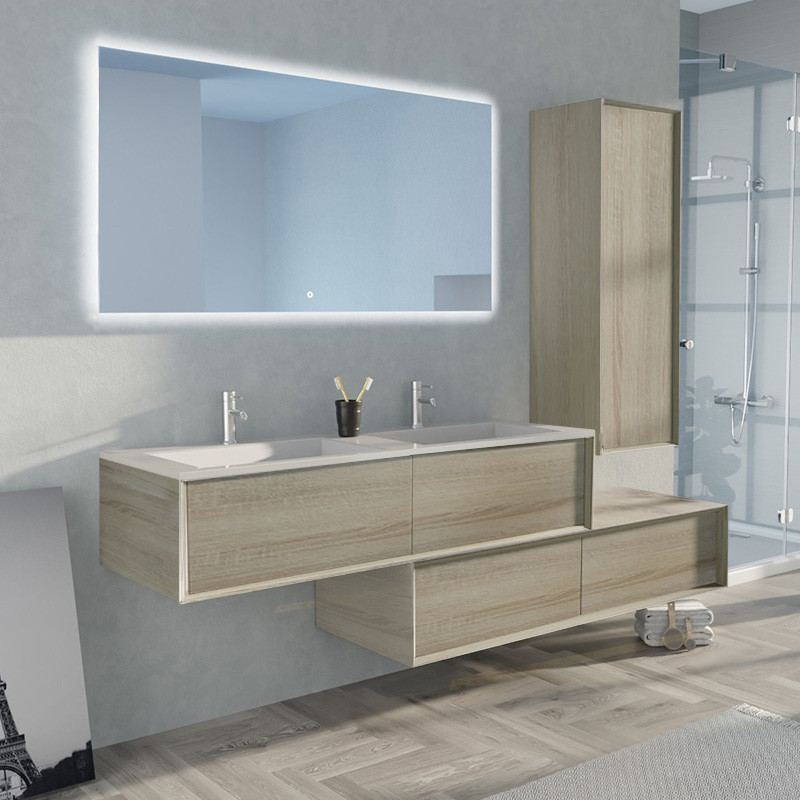 Meuble de salle de bain Avigliano 1400 Scandinave