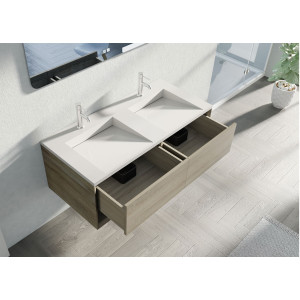 Ensemble Meuble salle de bain PORTOFINO 1200 Scandinave