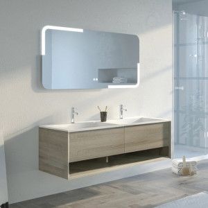 Bel ensemble de salle de bain PORTOFINO 1400 Scandinave