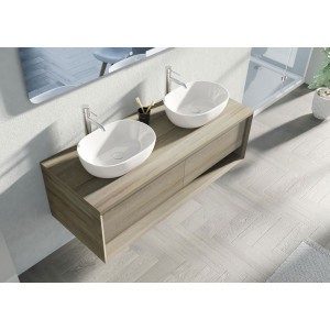 Bel ensemble de salle de bain SANZA 1400 Scandinave
