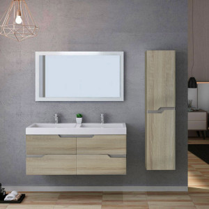 Meuble salle de bain CALABRO 1200 Scandinave
