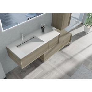 Meuble de salle de bain Avigliano 1200 Scandinave