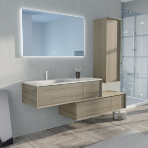 Meuble de salle de bain Avigliano 1200 Scandinave