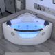 Baignoire avec hublot Balnéo d'angle Escapade 27 jets