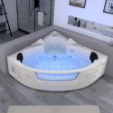 Baignoire Balnéo d'angle Maeva 39 jets Whirlpool