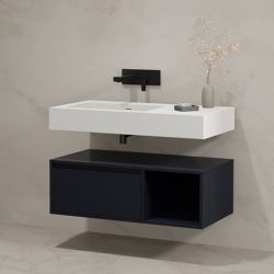 Schéma Meuble salle de bain ROMANZA 90N
