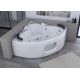 Baignoire balnéo d'angle Corleone 48 jets