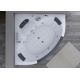 Vue intérieure Baignoire Balnéo d'angle Brésilia 44 jets