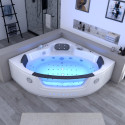 Baignoire Balnéo d'angle Brésilia 44 jets Whirlpool