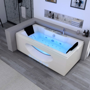 Baignoire avec 32 jets de massage Caiman