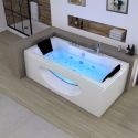 Baignoire balneo 2 places rectangulaire Caïman S 28 jets Whirlpool