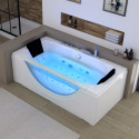 Baignoire balneo rectangulaire Kilauea S 22 jets Whirlpool