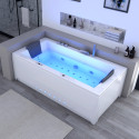 Baignoire balnéo rectangulaire London 32  jets Whirlpool