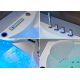 Détails Baignoire balneo d'angle Vesuve 81 jets Whirlpool