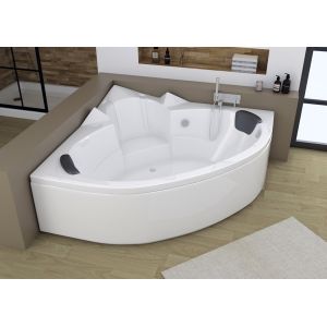 Baignoire d'angle sans jets So Chic