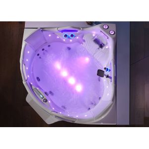Baignoire balnéothérapie d'angle Love story 42 jets Whirlpool