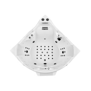 Vue intérieure Baignoire balnéo Love story 42 jets