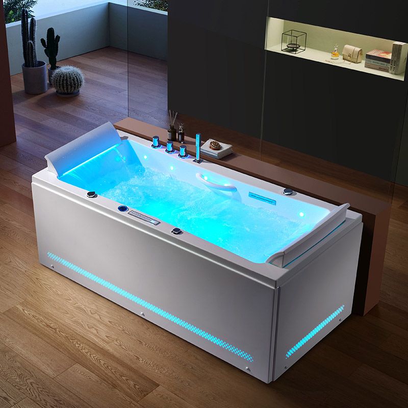 Baignoire balnéo rectangulaire Santa fé 53 jets