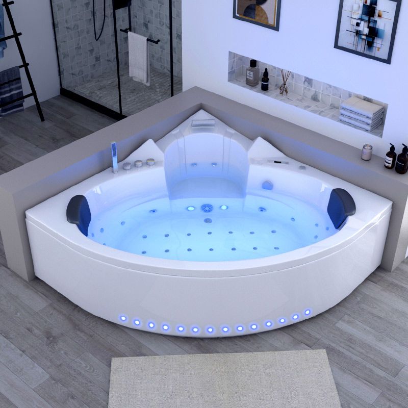 Baignoire Balnéo d'angle Sentosa 39 jets