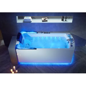 Baignoire balnéo rectangulaire Nautilus Droit Résine 47 jets