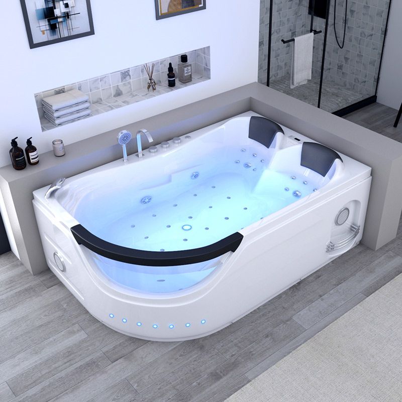 Baignoire balnéo 2 places asymétrique G-Maldives 36 jets