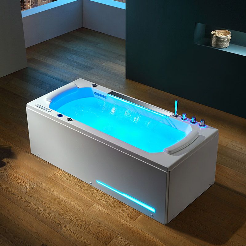 Baignoire balnéo rectangulaire Pacifica 70 jets