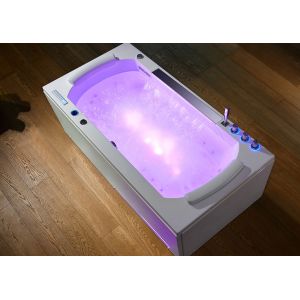 Baignoire à bulles rectangulaire Pacifica 70 jets