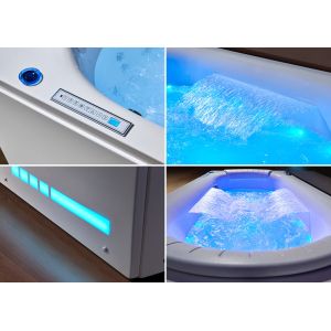 Baignoire balnéo rectangulaire Victoria 49 jets