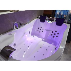 Baignoire balnéo asymétrique Genova Gauche 40 jets