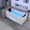 Baignoire balneo 2 places rectangulaire Caïman 32 jets Whirlpool
