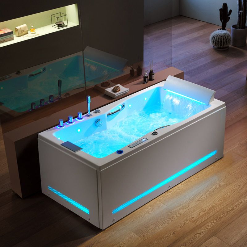Baignoire balnéo rectangulaire Harmonie Gauche 43 jets