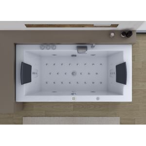 Baignoire balnéo pas chère London S 22 jets