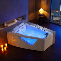 Baignoire Balnéo asymétrique D-Neptune 47 jets Whirlpool