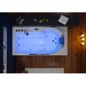Baignoire Balnéo design rectangulaire G-Fidji ST 30 jets