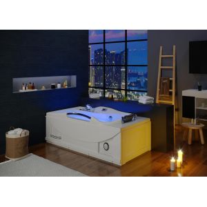 Baignoire Balnéo rectangulaire G-Fidji ST 30 jets Whirlpool