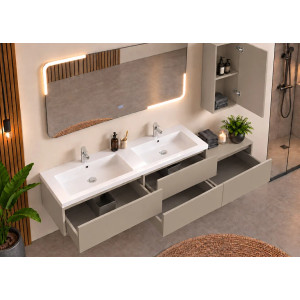 Rangements Meubles salle de bain BELLISSIMO coloris Sable