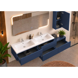 Tiroirs Meubles salle de bain BELLISSIMO BS Bleu Saphir