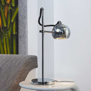 Lampe de table à ressort BUBBLE Chrome