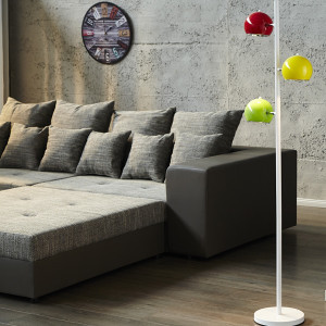 Lampadaire tricolore TRITON