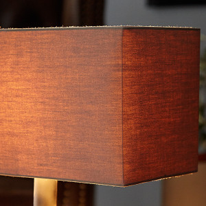 Lampe de table avec pied bûche, lampe bûche CIRCULAR - Salledebain Online