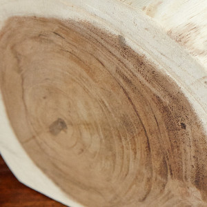 Lampe de table avec pied bûche, lampe bûche CIRCULAR - Salledebain Online