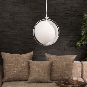 Suspension Spirale blanche | MOON SHAPE