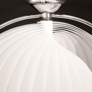Suspension Spirale blanche | MOON SHAPE