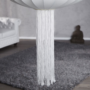 Suspension lanterne chinoise blanche, suspension chinoise CHINA - Salledebain Online