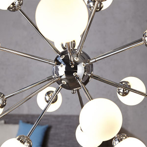 Suspension design balles blanches | GALASSIA