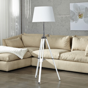 Lampadaire sur trépied blanc | SYLT B
